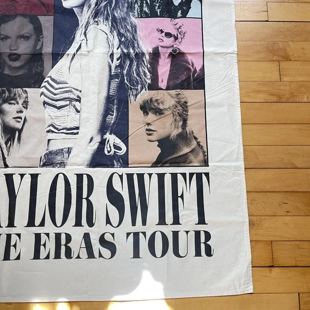 Official Taylor Swift The Eras Tour 2024 Tapestry Wall Art Official‎ Merch